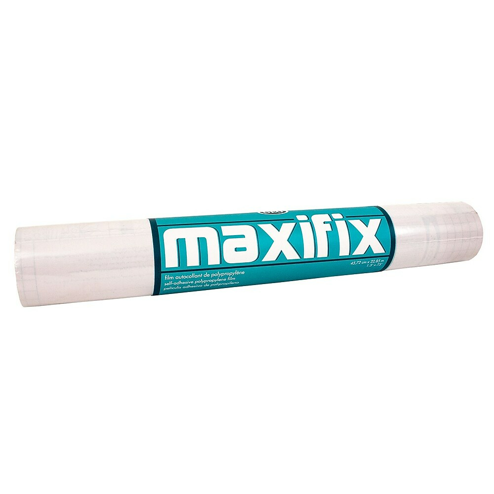  GCN4525  Maxifix Couvre-livre adhésif, transparent