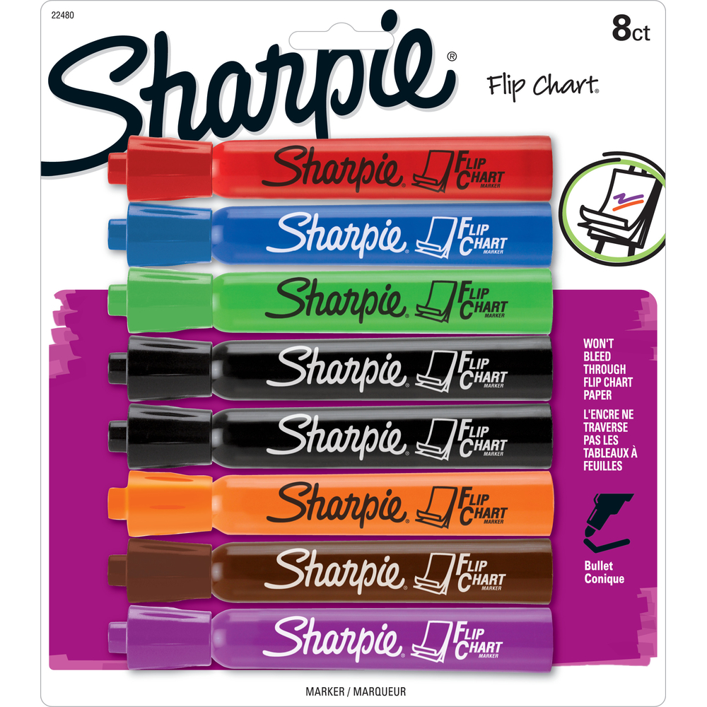 SAN22478-Sharpie Flip Chart Markers