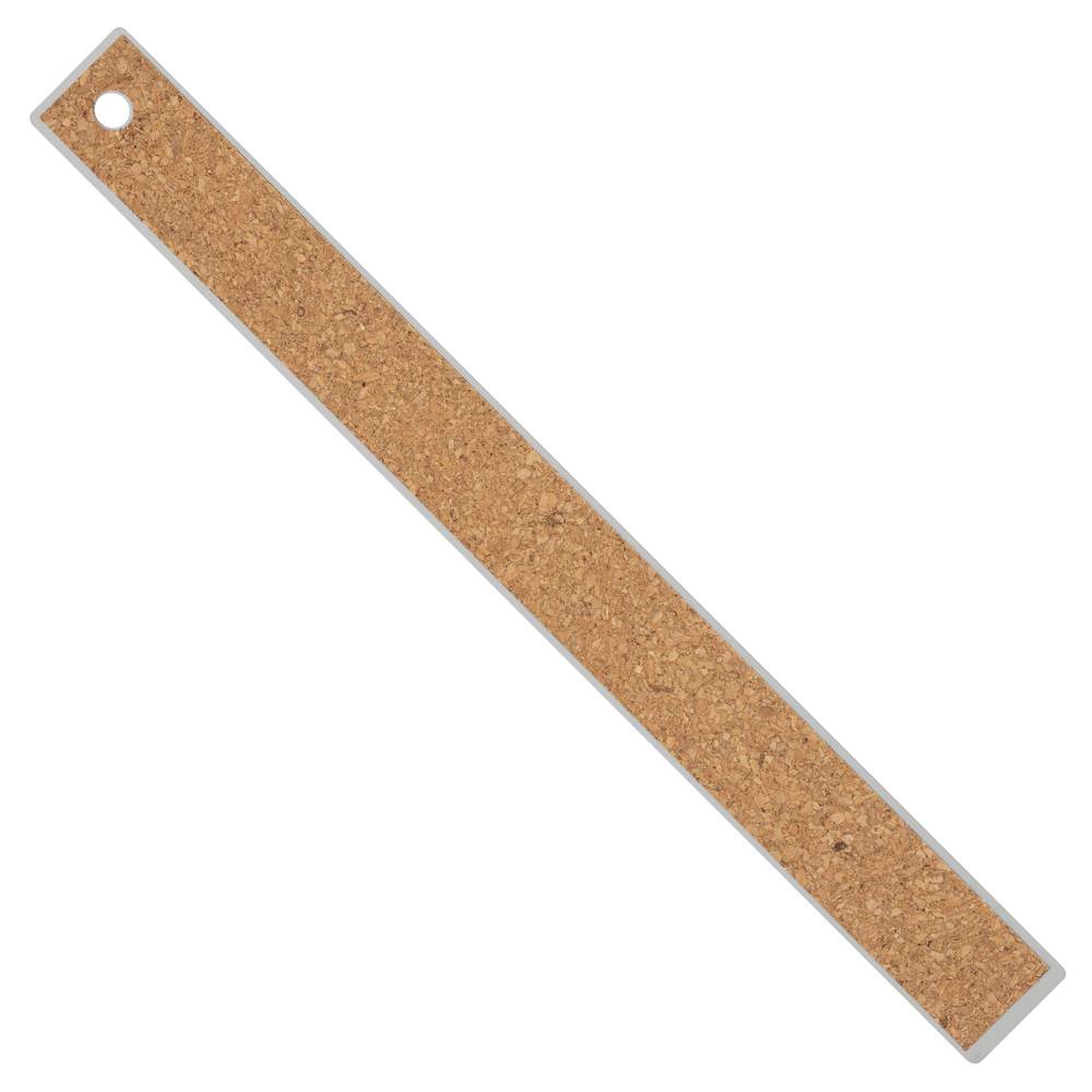 Steel Ruler 12/30cm With Cork Backing 