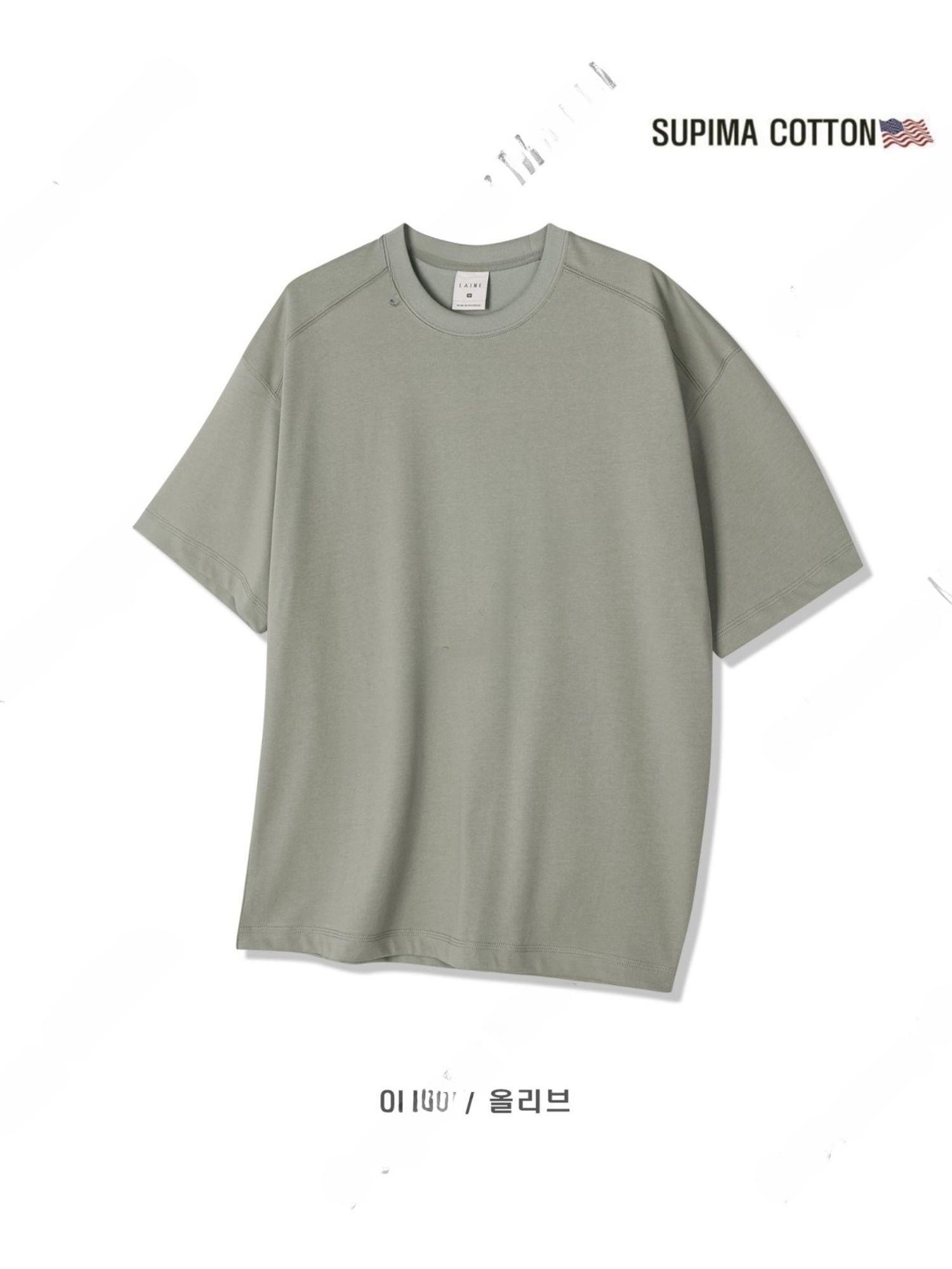 LAINE USA 오버반팔티
