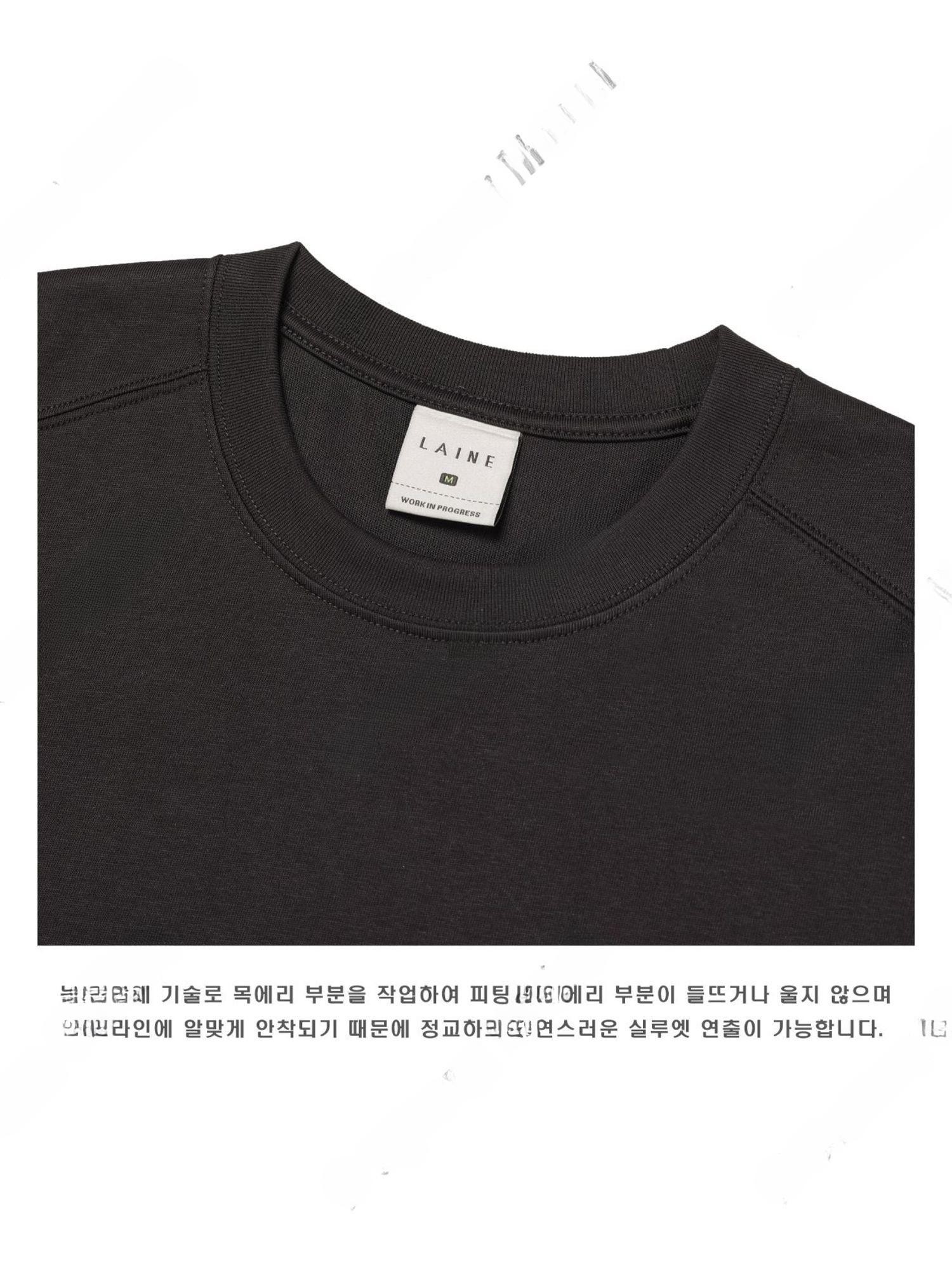 LAINE USA 오버반팔티