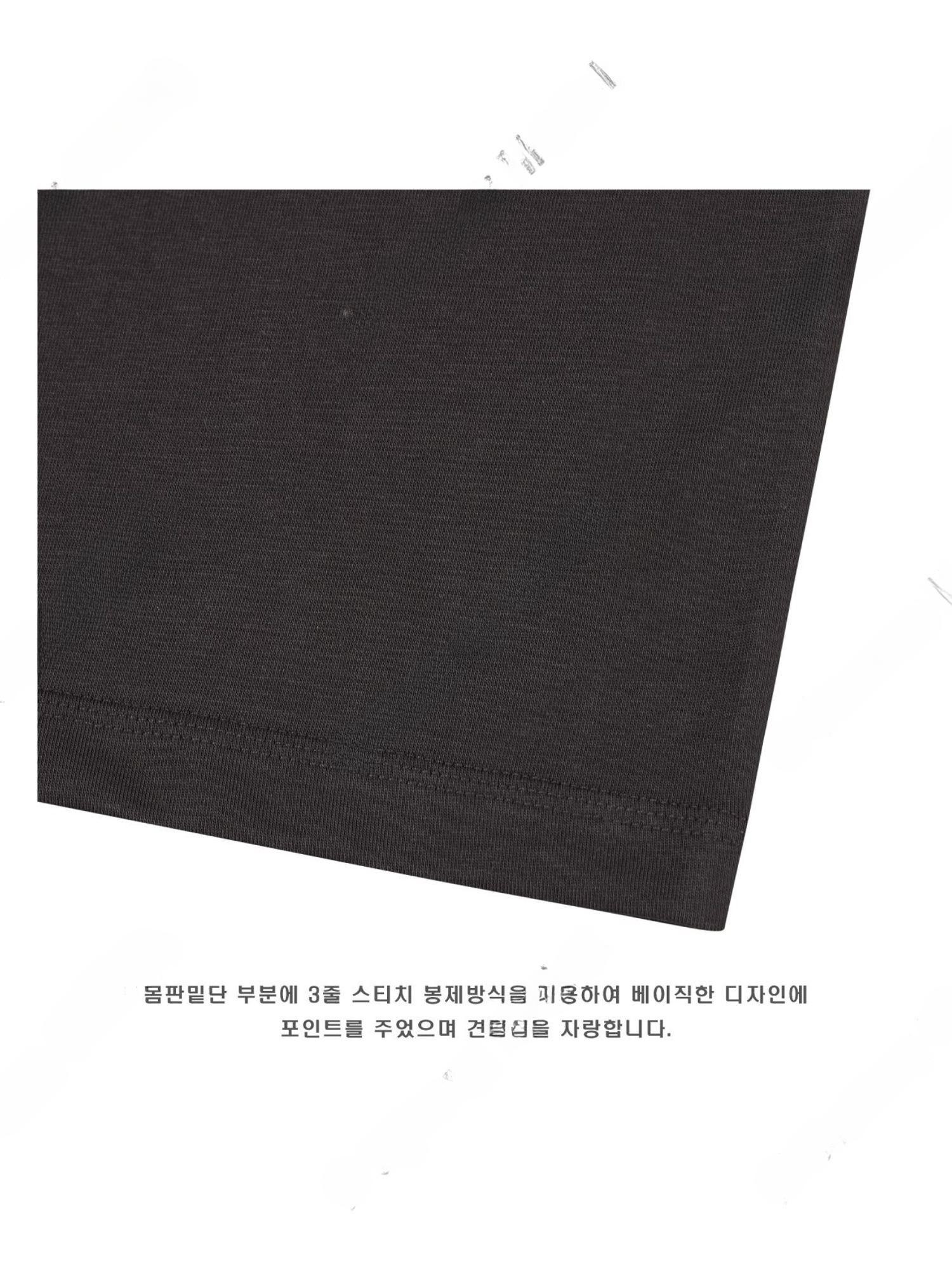 LAINE USA 오버반팔티