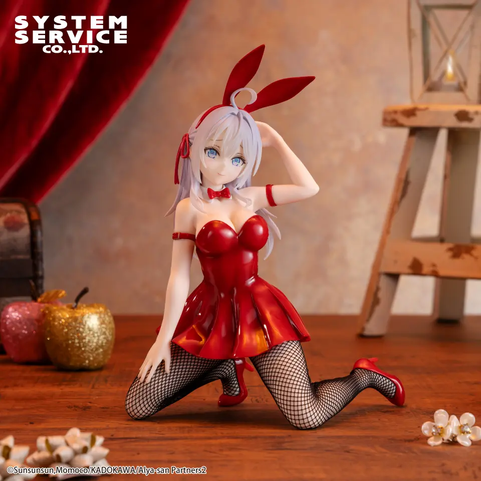 Alya Sometimes Hides Her Feelings in Russian One-Seventh Carat Figure - Alya Bunny Red Ver.