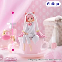 Puella Magi Madoka Magica Noodle Stopper Figure - Madoka Kaname Kyubey themed Nightwear
