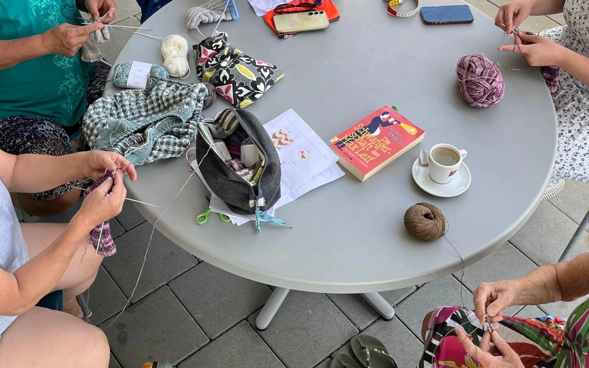 World knitting day - schön war es…