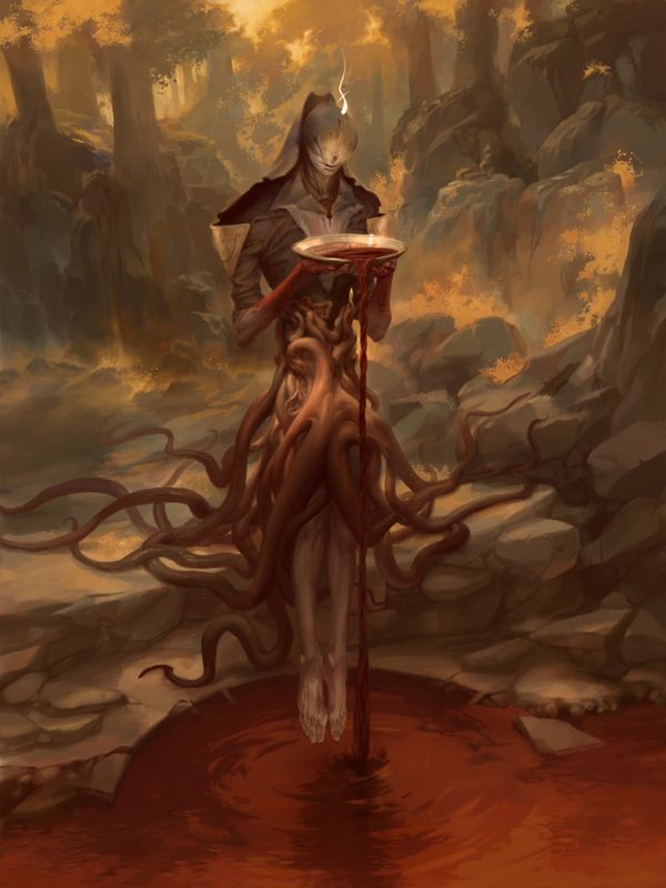 ZAQIEL, ANGEL OF PURITY #856/900 by Peter Mohrbacher