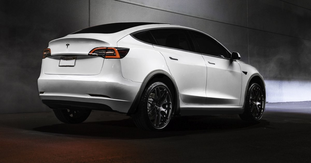 Tesla model y клиренс