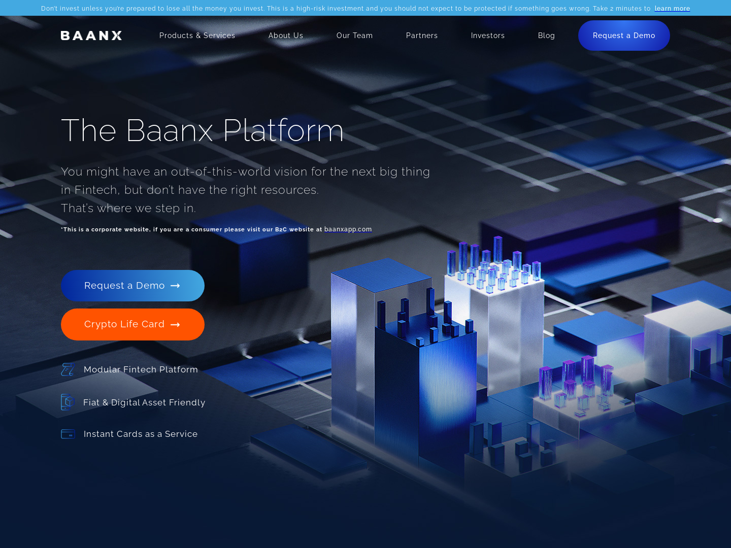 Baanx secured US$20,000,000 in a sensational growth funding round.