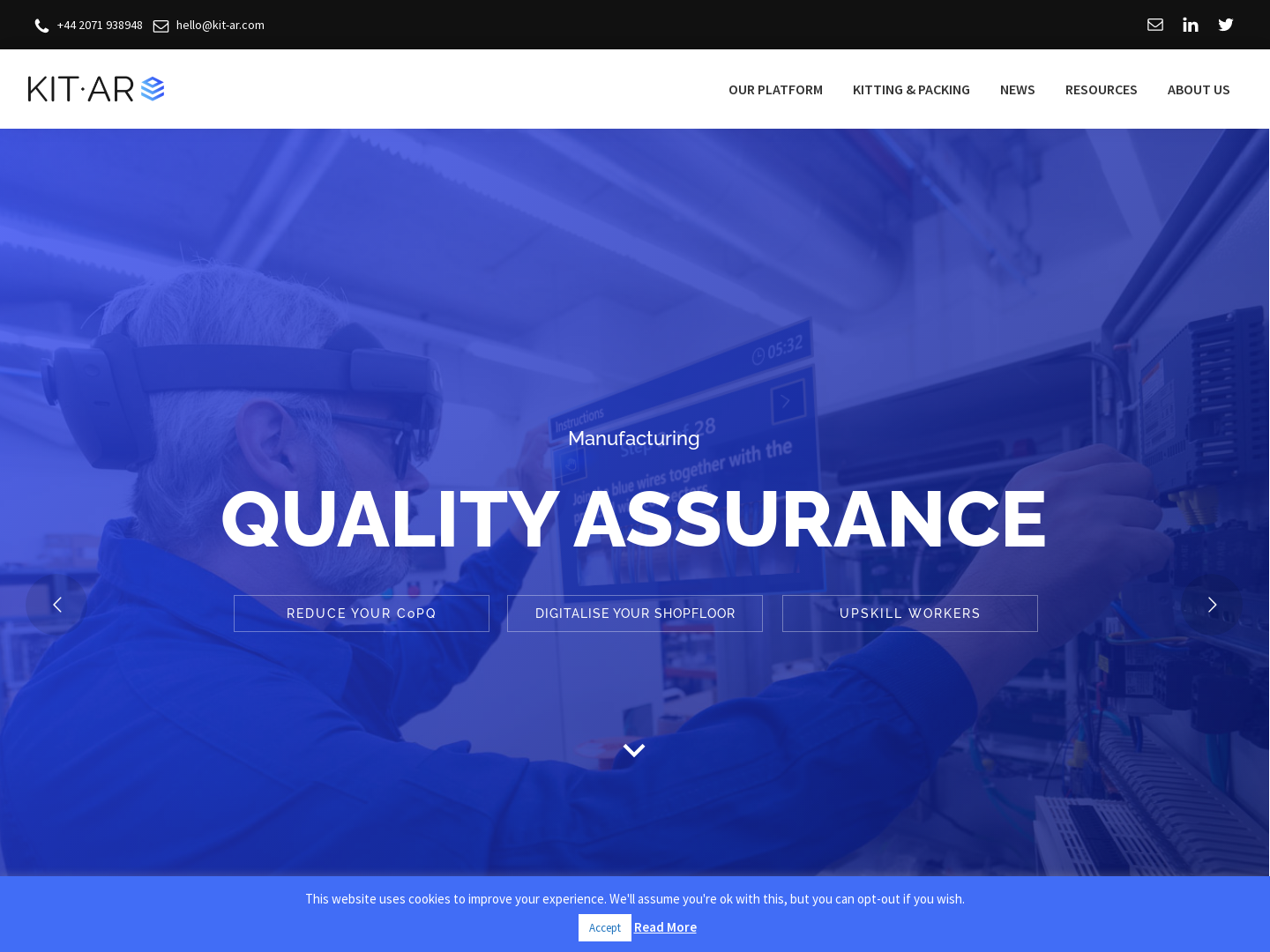 KIT-AR secured £2,820,000 in a sensational seed funding round.