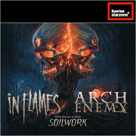 IN FLAMES & ARCH ENEMY 2024