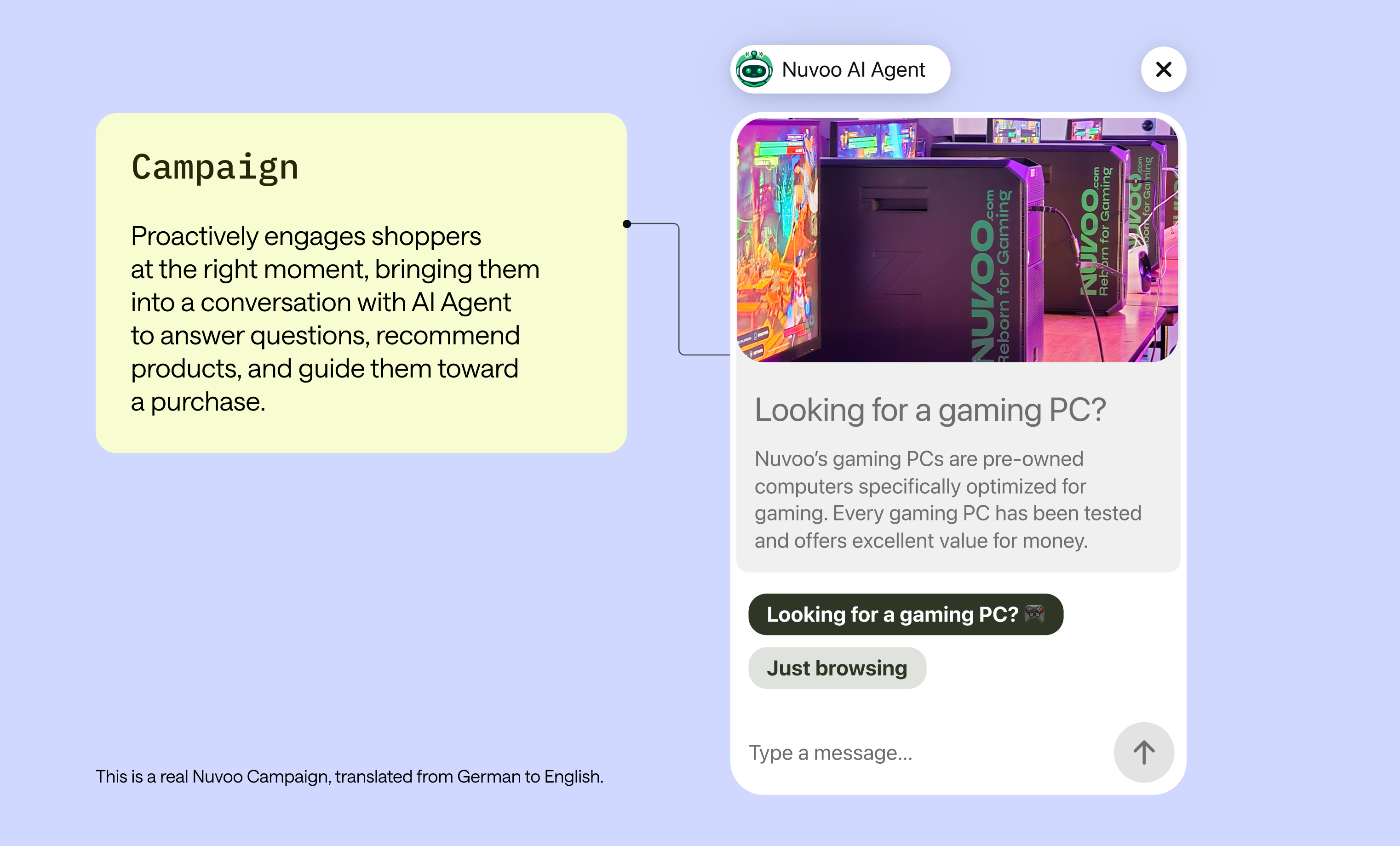 Text proactive Campaign