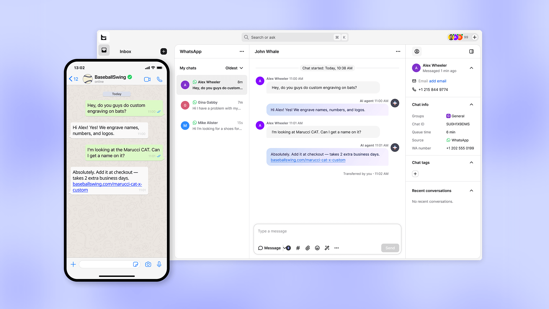 WhatsApp is now a channel in Text