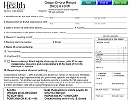 In Oregon, the Center for Health Statistics is largely responsible for issuing and preserving Divorce Records. Courtesy of Oregon Health Authority