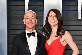 Jeff Bezos and his ex-wife Mackenzie  may have one of the most expensive divorces in history because Washington is a community property state. This means property acquired during a marriage is equally owned by both spouses. Courtesy of [Vox.com](https://www.vox.com/)