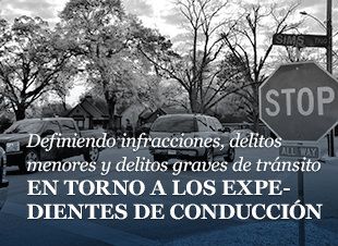 En la mayoria de las jurusdicciones existem tres clasificaciones de delitos de tránsito: infracciones están oara guiar a cualquier persona a comprender estas odensas