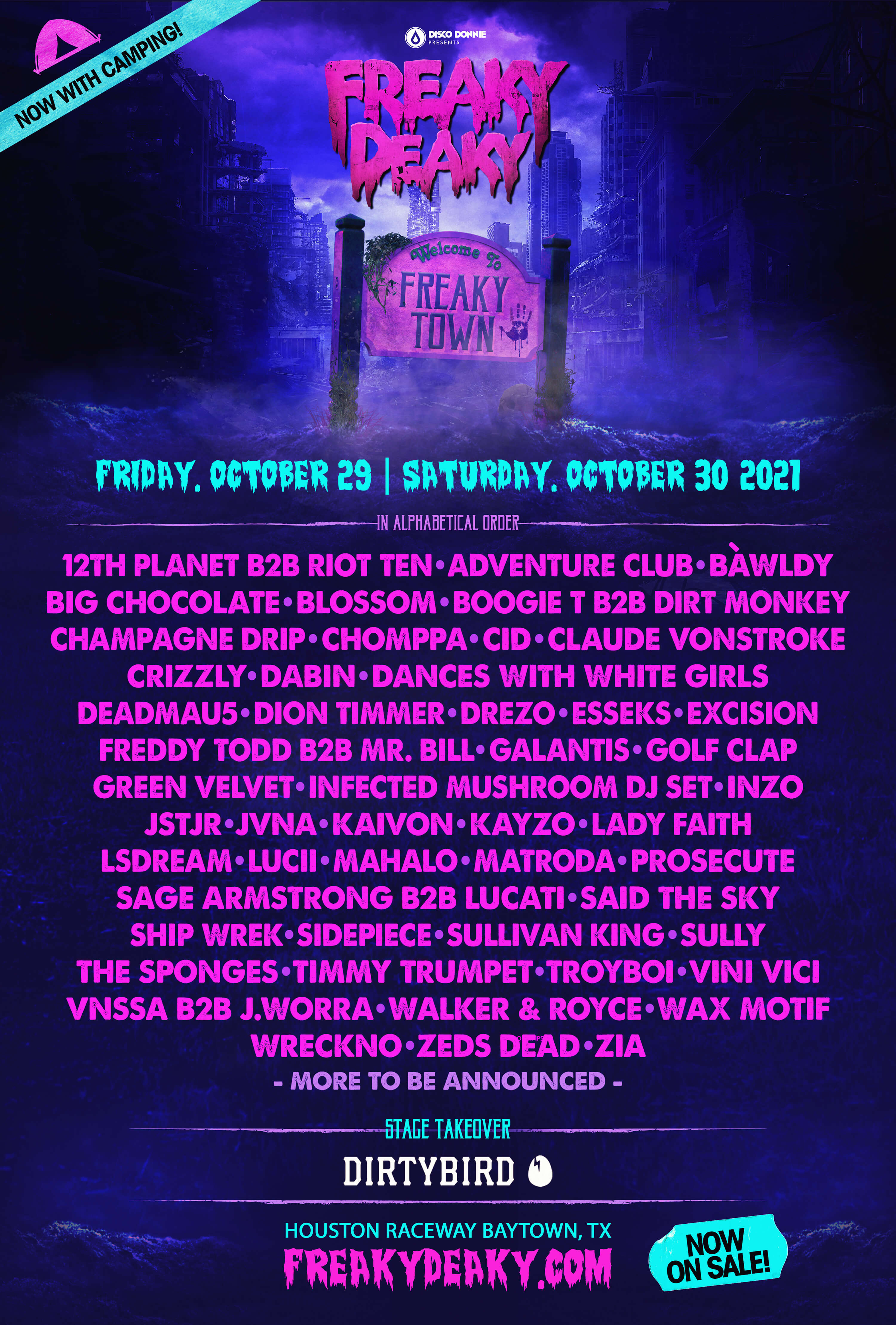 Freaky Deaky returns—SIDEPIECE, Excision, Galantis, deadmau5 and more