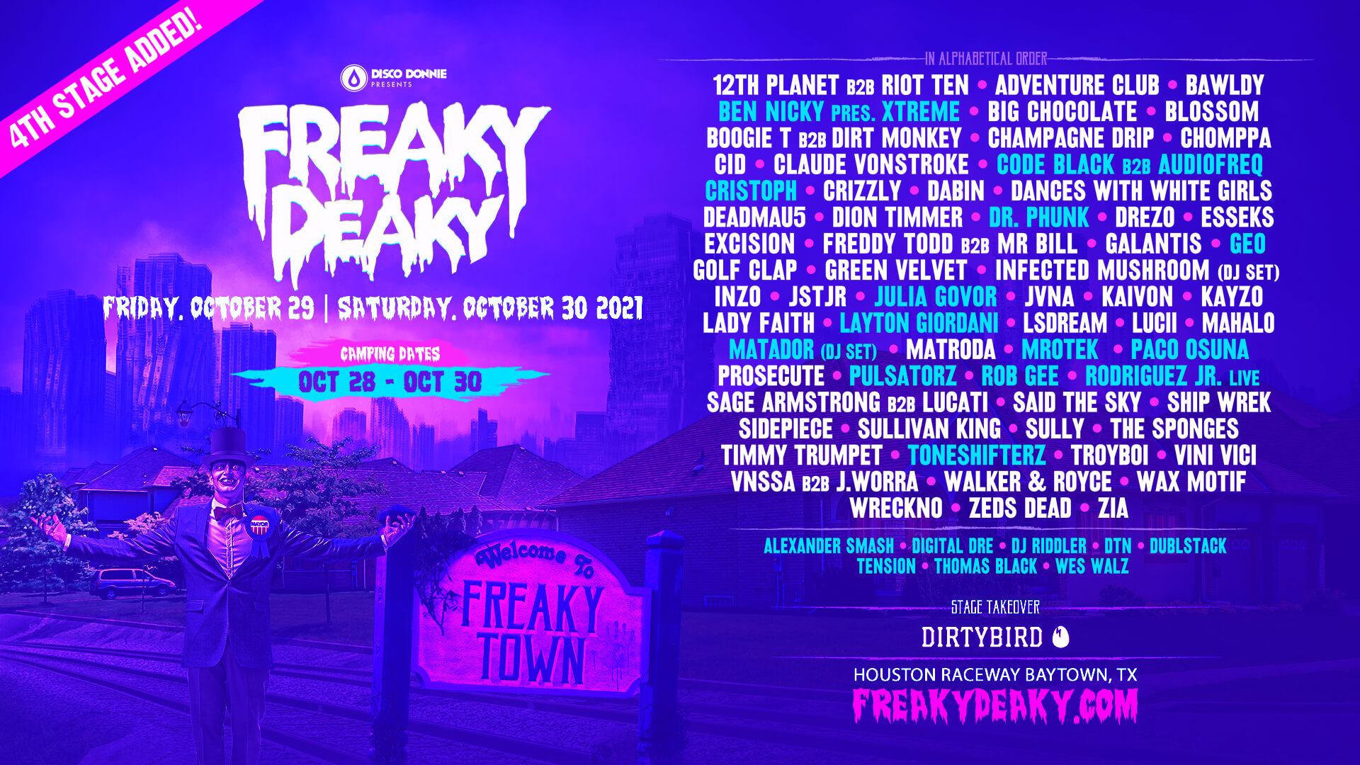 Tickets Freaky Deaky Festival 2021