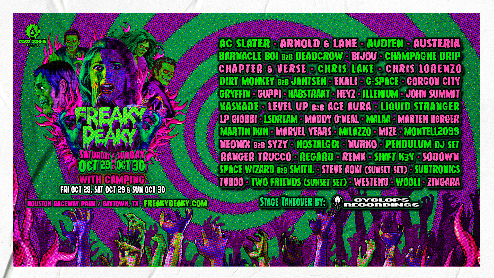 Freaky Deaky 2022 in Baytown, Texas