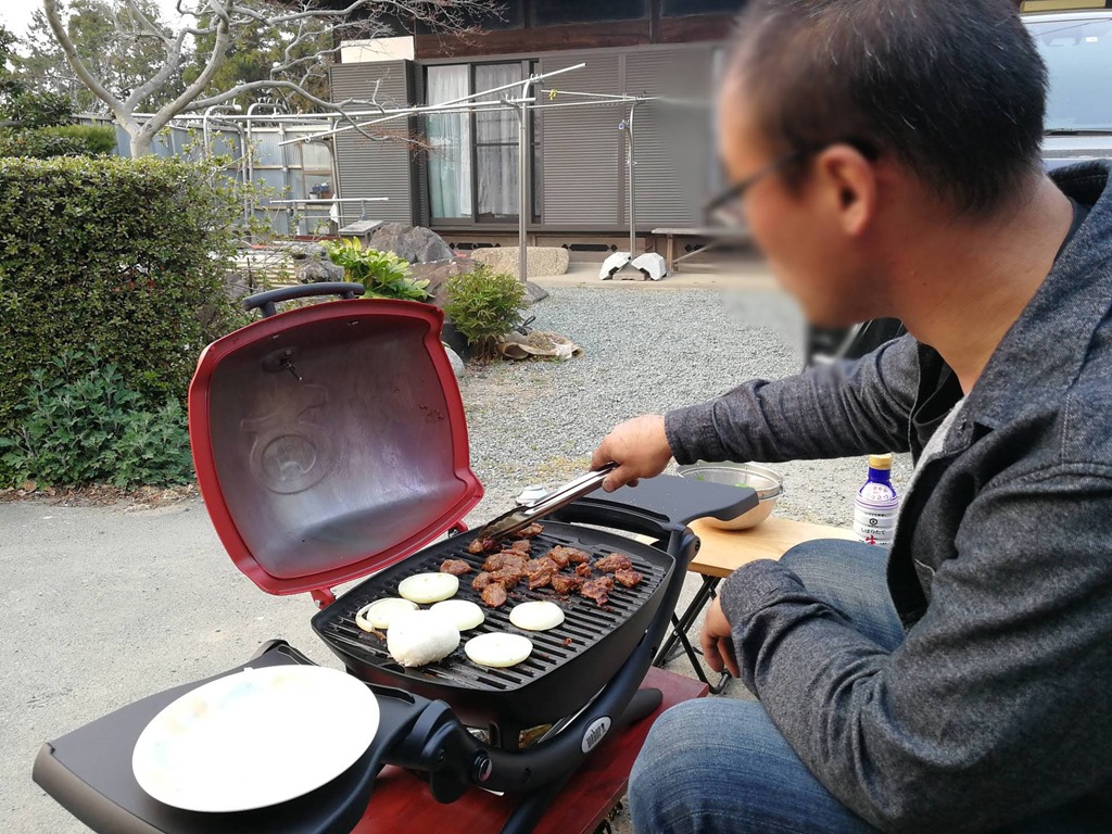 weberのQ1250でＢＢＱ – バイクキャンパーズ(BCS)