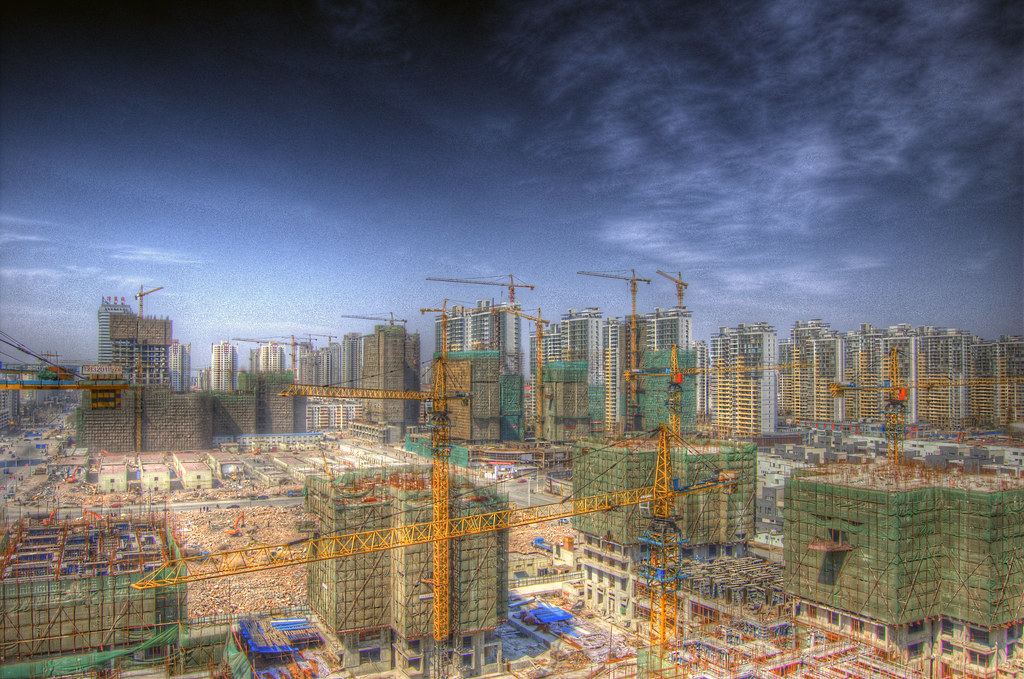 中國一處大型建案(圖/Jakob Montrasio/CC BY 2.)