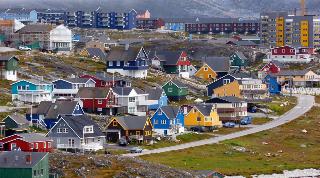 格陵蘭首都努克（圖／patano／CC BY-SA 3.0）