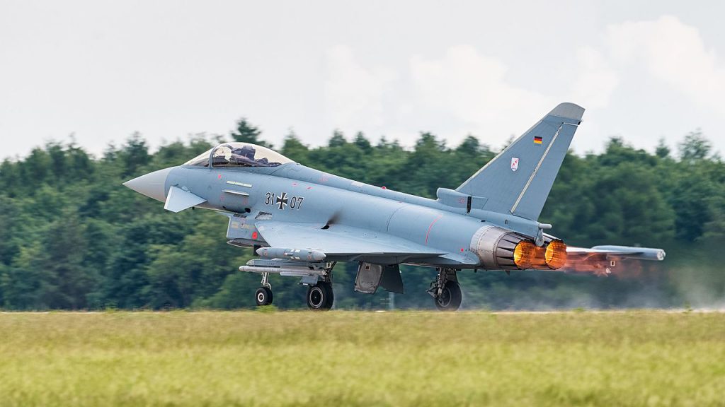 德國颱風式戰機（Eurofighter Typhoon）（圖／Julian Herzog／CC BY 4.0）