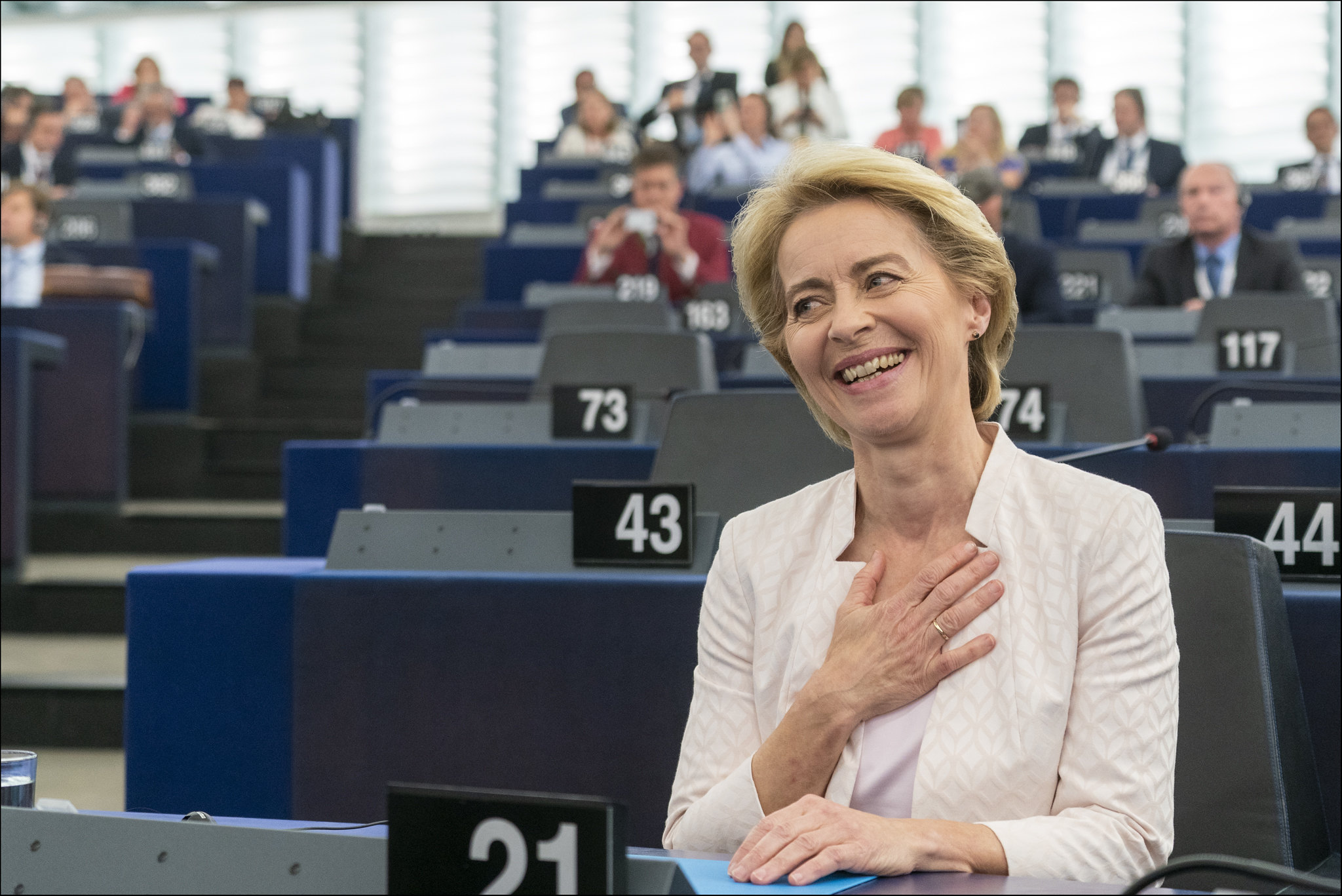 歐盟執委會新任主席馮德萊恩（Ursula von der Leye）（圖／European Parliament／CC BY 2.0）jpg