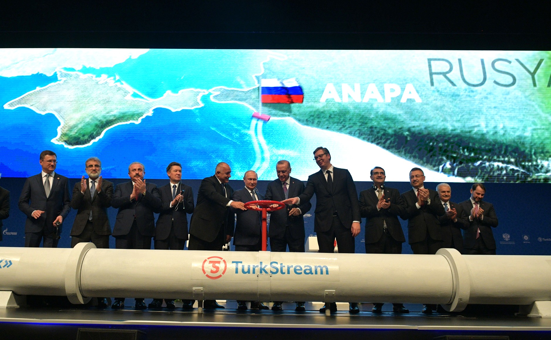 土耳其和俄羅斯簽訂「土耳其溪」管線計畫（TurkStream）（圖／克里姆林宮）