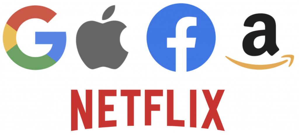 數位稅對象：Google、Apple、Facebook、Amazon 和 Netflix