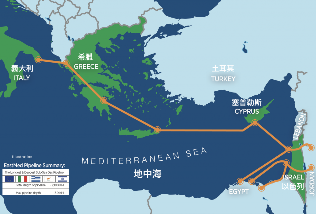 東地中海三國簽署天然氣計畫排擠土耳其| pourquoi 報呱