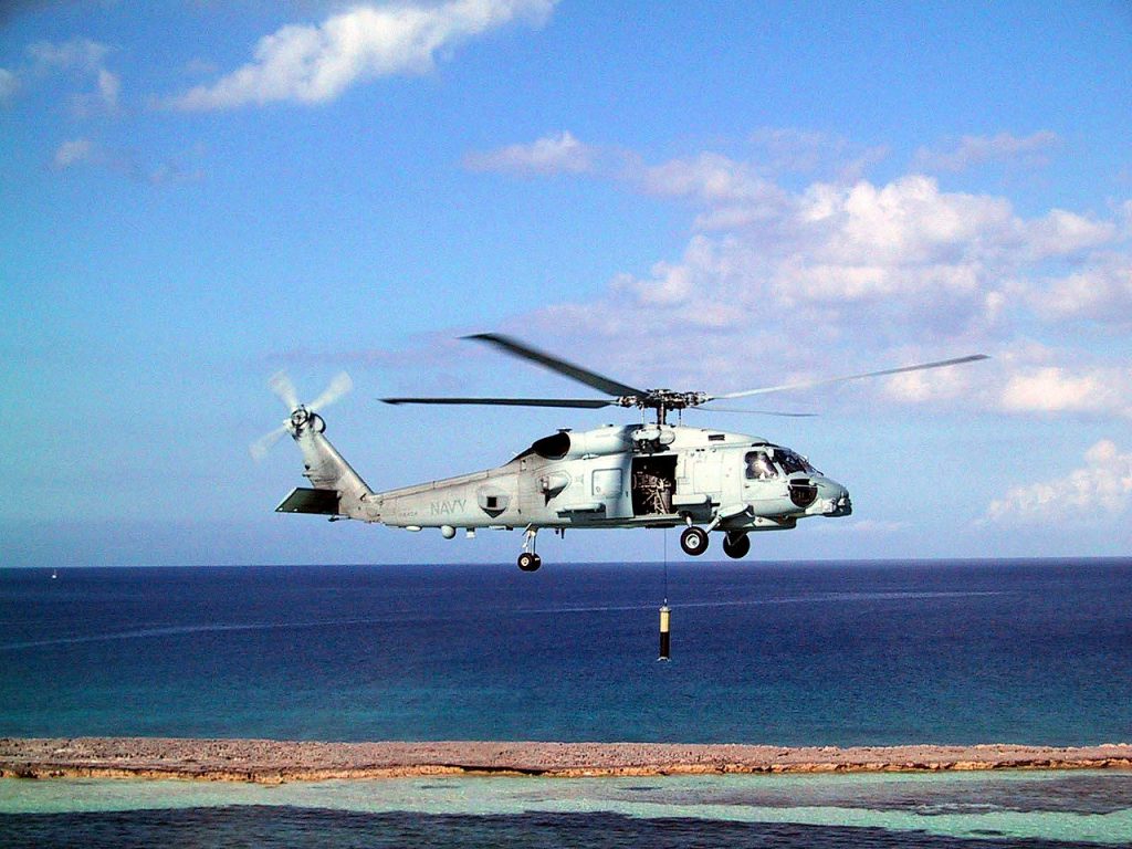 MH-60R反潛反艦直升機（圖／U.S. Navy／public domain）