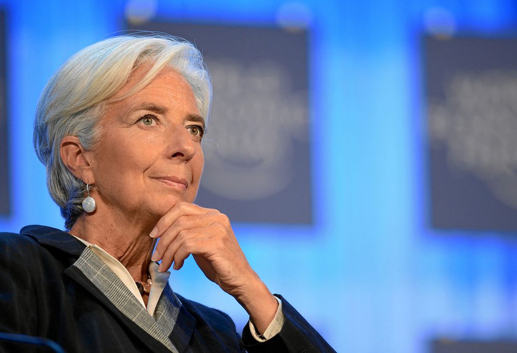 歐洲央行總裁拉加德（Christine Lagarde）（圖／World Economic Forum from Cologny, Switzerland／CC BY-SA 2.0）