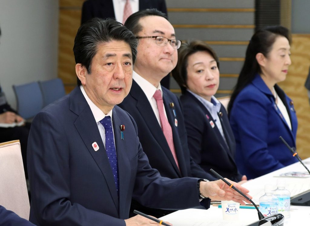 武漢肺炎、安倍晉三（圖／日本首相官邸）