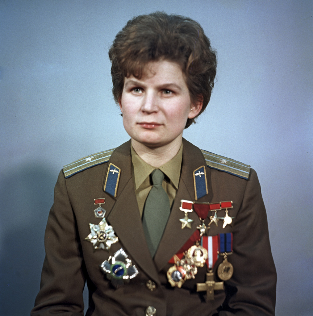 瓦倫蒂娜．捷列什科娃 Valentina Tereshkova（圖／Alexander Mokletsov／CC-BY-SA 3.0）
