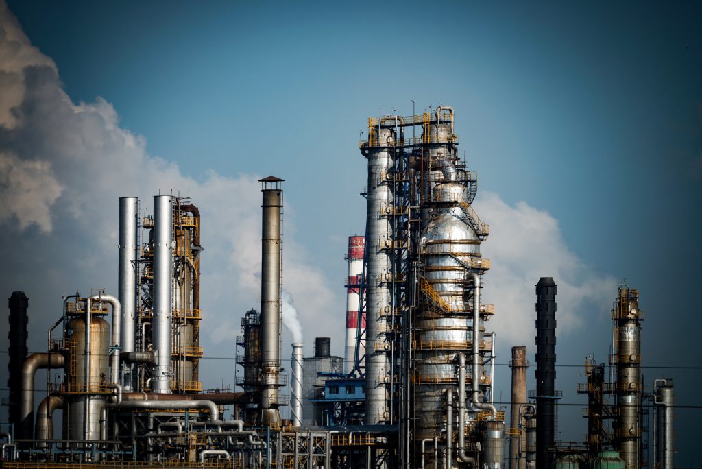 Oil refineries