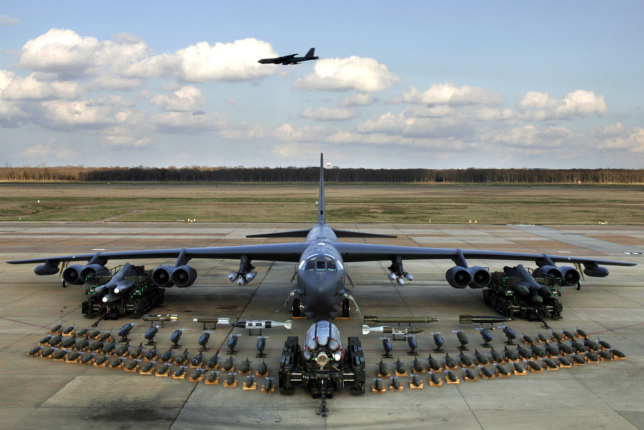 B-52（圖／U.S. Air Force photo by Tech. Sgt. Robert J. Horstman／公有領域）