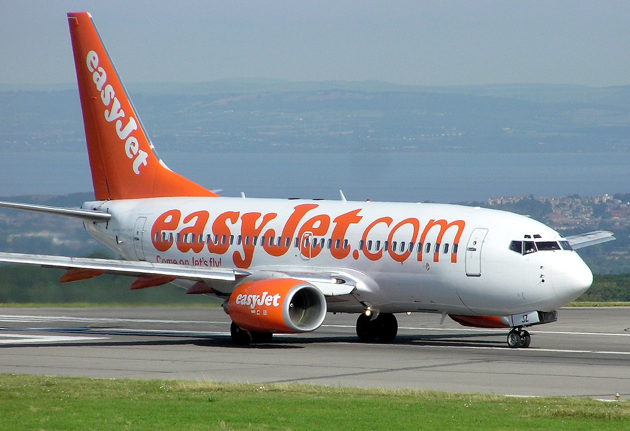 EasyJet（圖／Adrian Pingstone／公共領域）