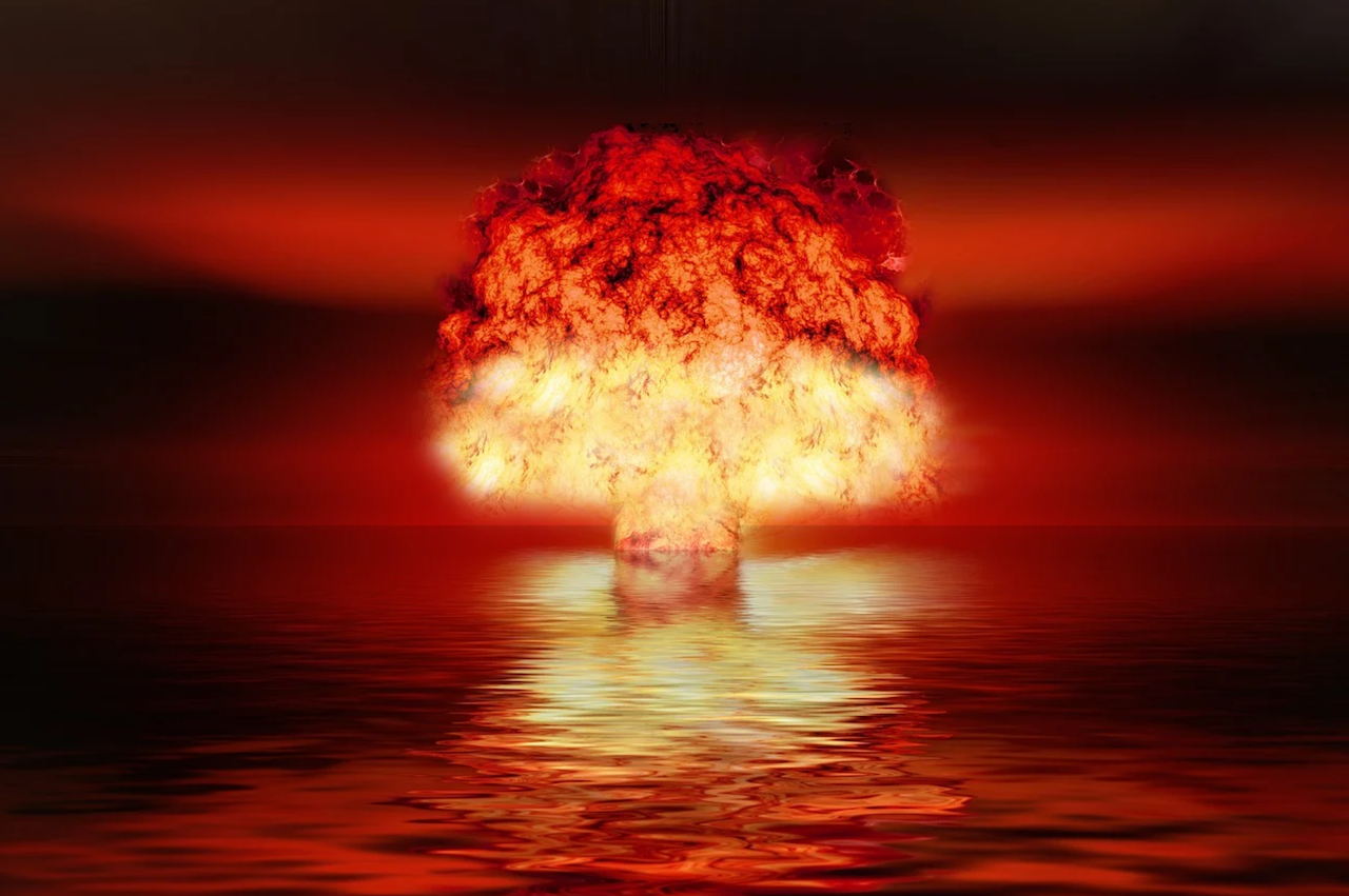 核試爆（圖／pixabay）