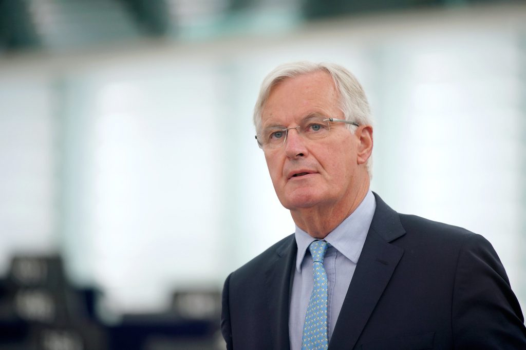 歐盟談判代表巴尼耶（Michel Barnier）（圖／European Parliament／CC BY 2.0）