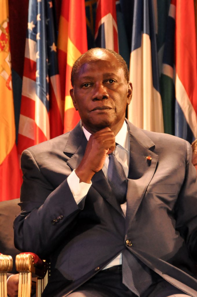 象牙海岸總統瓦塔拉（Alassane Dramane Ouattara）（圖／Hugo Passarello Luna／CC BY 2.0）