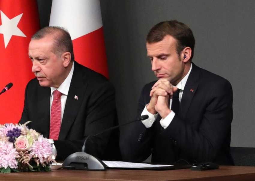 艾爾段、馬克宏 erdogan macron（kremlin.ru／CC BY 4.0）