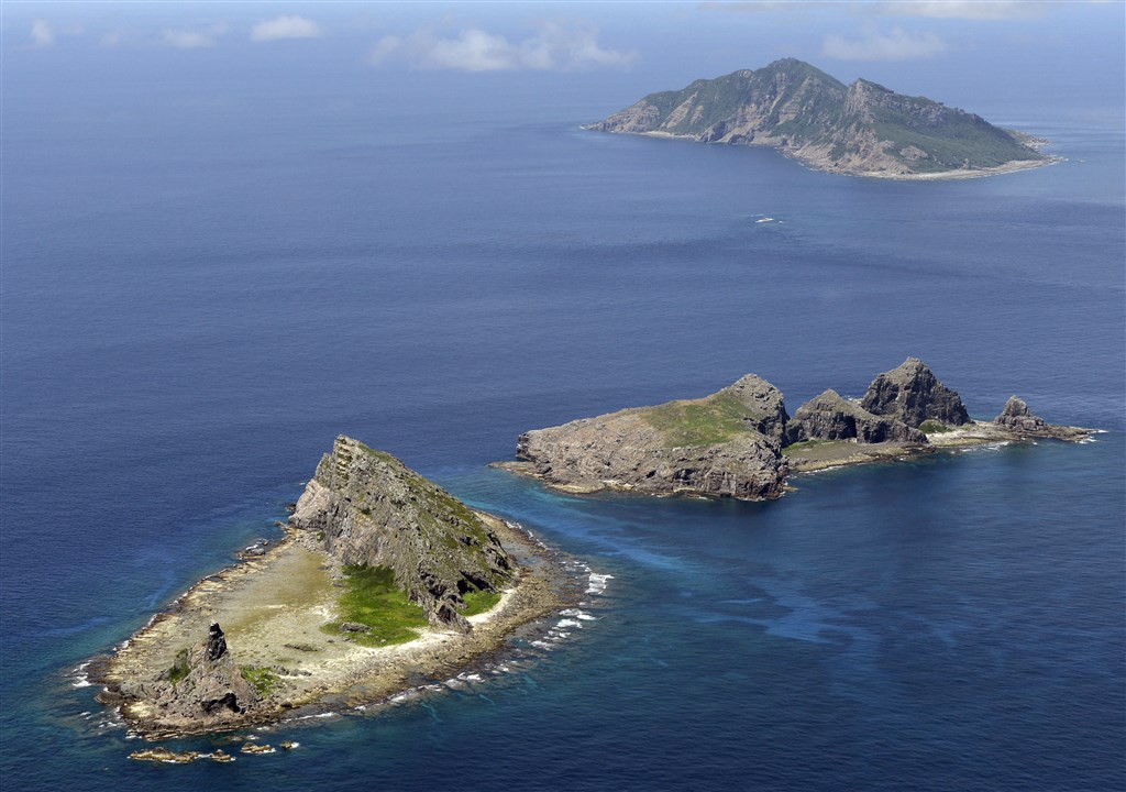 釣魚台（圖／中央社・共同社）