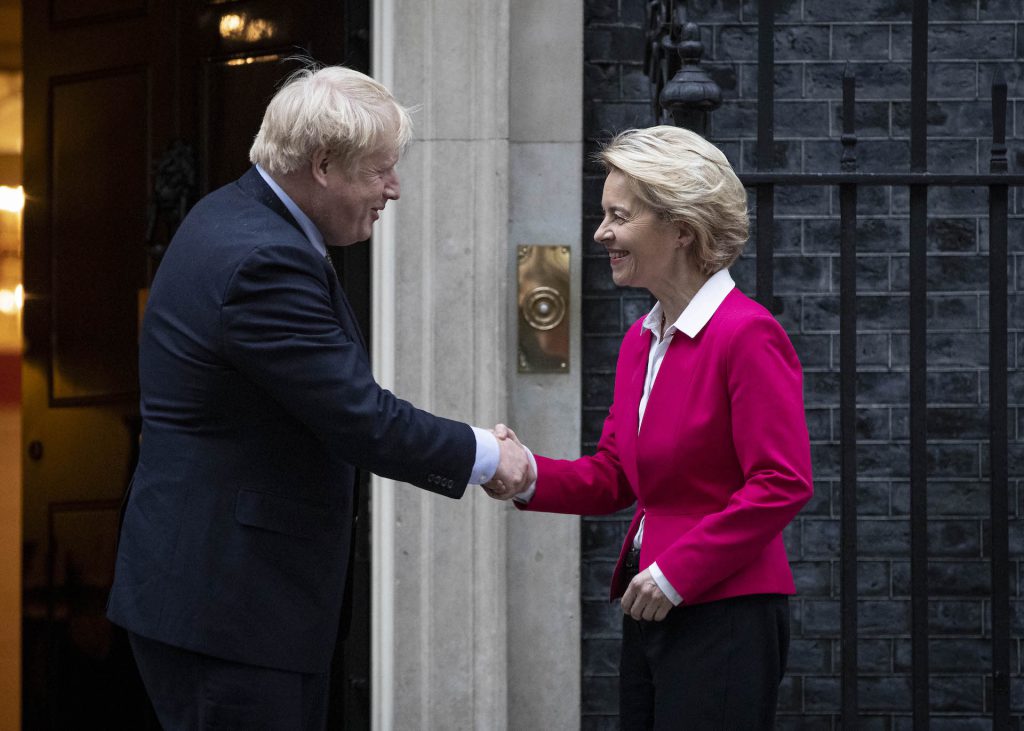 Boris Johnson von der Leyen 強森 （圖／Number 10／CC BY-NC-ND 2.0）