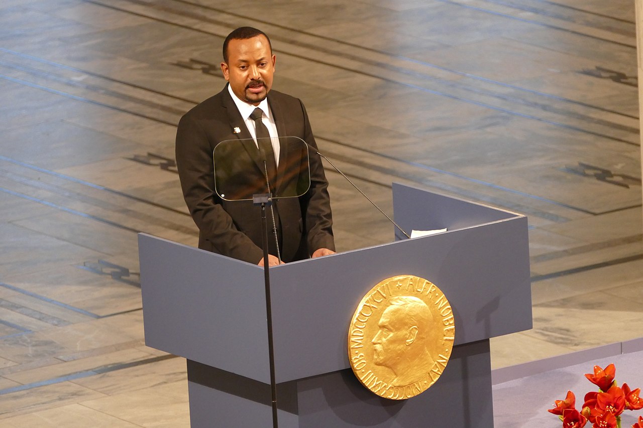 衣索比亞總理阿邁德（Abiy Ahmed）獲諾貝爾和平獎（圖／Bair175／CC BY-SA 4.0）
