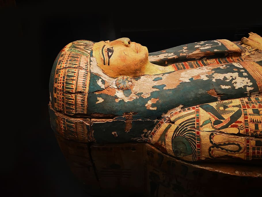 mummy-egypt-egyptian-antiquity-archaeology-history木乃伊（圖／pxfuel）