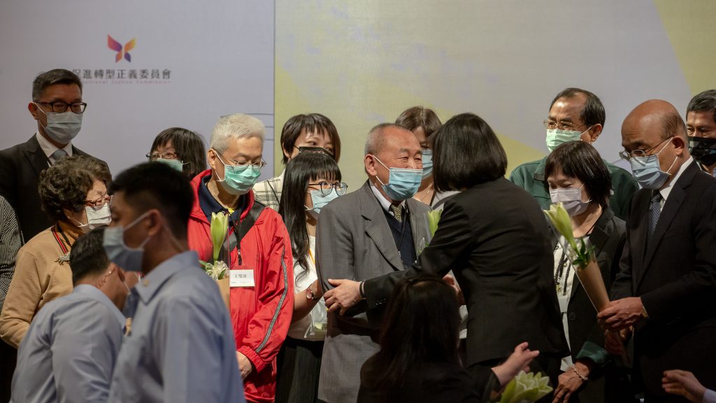 總統出席「平復司法不法之第五至七波刑事有罪判決撤銷公告儀式」 Official Photo by Wang Yu Ching / Office of the President