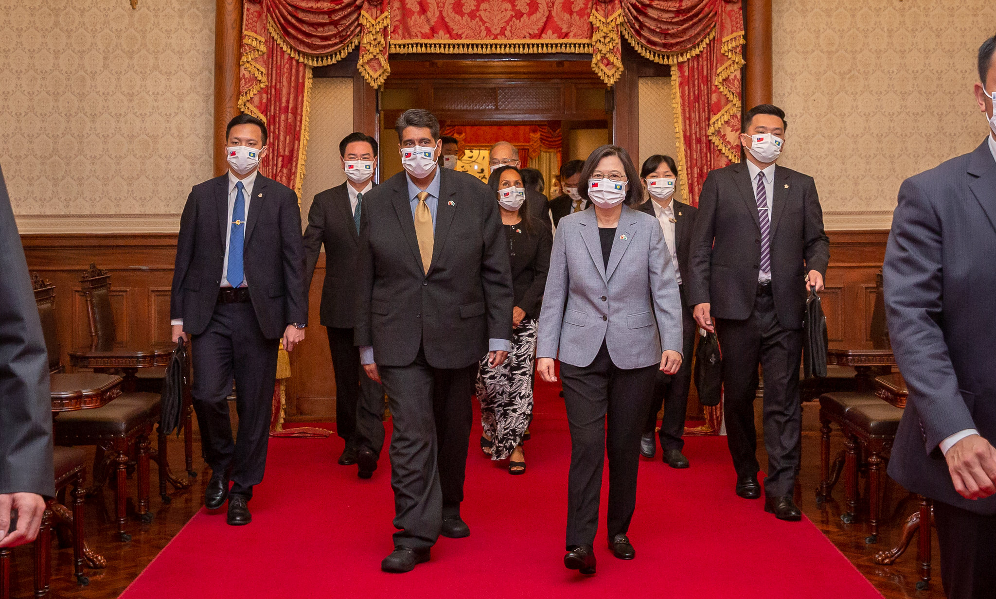 03.30 總統宴請帛琉共和國總統惠恕仁伉儷 Official Pvhoto by Wang Yu Ching / Office of the President