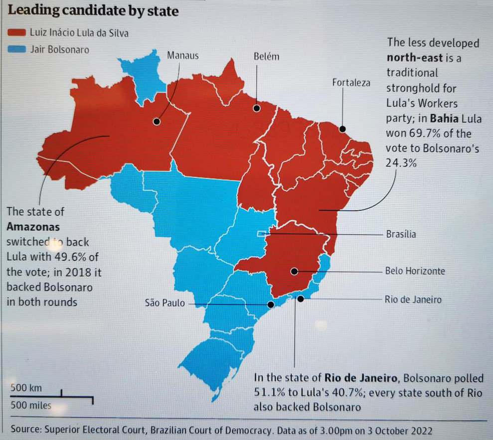 Right-wing wins in Brazil's Congress show staying power of 'Bolsonarismo