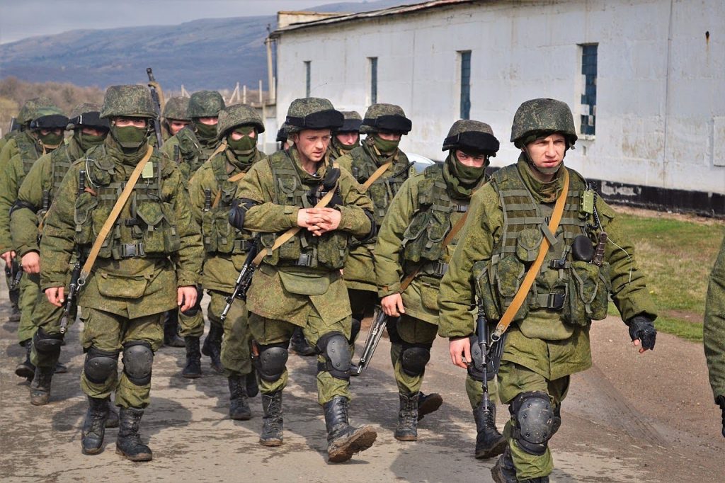 Russian "Little Green Men" in Crimea