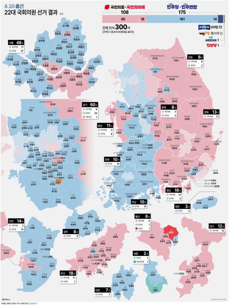 韓國國會改選